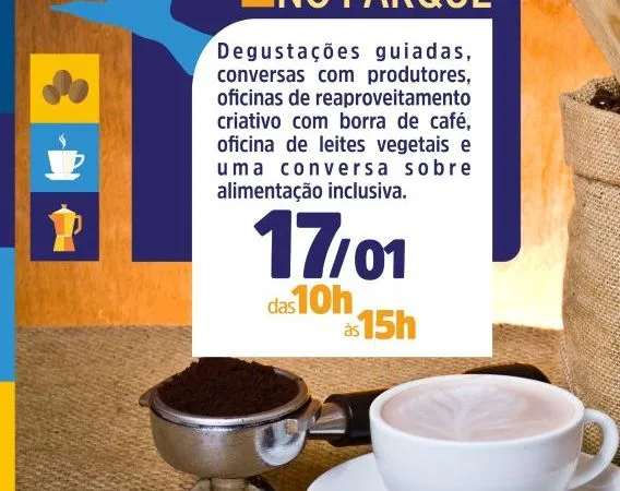 Rio das Ostras celebra a cultura do café no Parque dos Pássaros