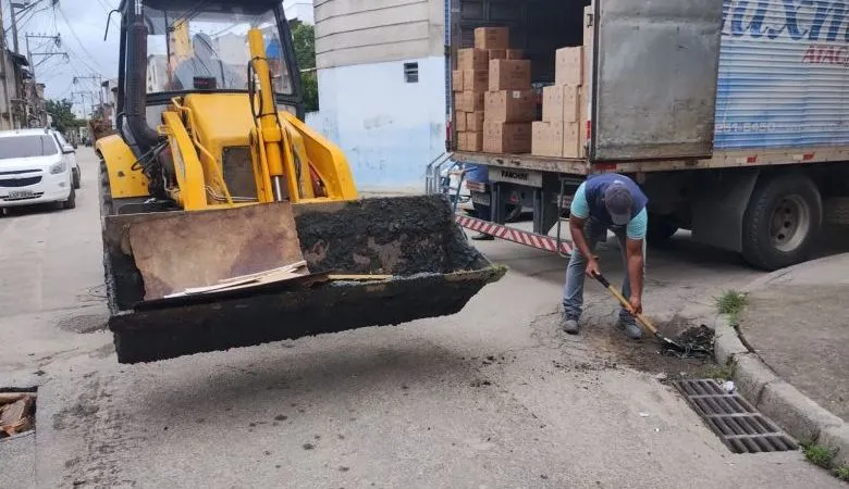 SAAE trabalha na melhoria da drenagem em Nova Cidade e Gelson Apicelo
