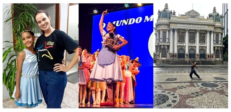 Bailarina da ‘Onda’ é aprovada na Escola de Dança Maria Olenewa